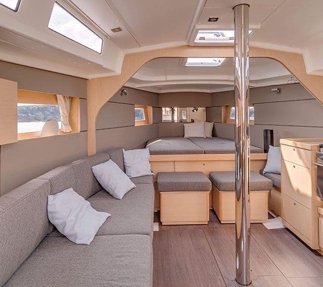 2020 Princess Yachts PY12 on Display in Sag Harbor, New York Aft Cabin 3